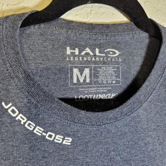 Halo Jorge Lootwear Size M Xbox Gaming Graphic T Shirt - Picture 3 of 4